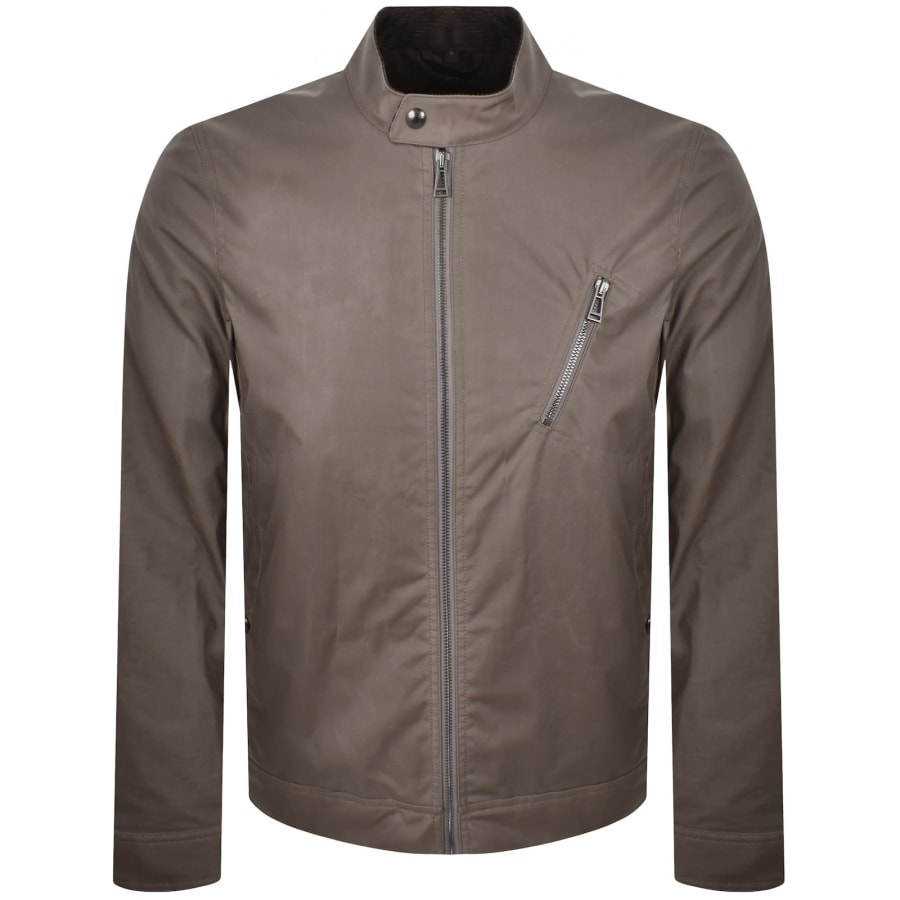 ジャケット・アウター BELSTAFF LEATHER JACKET DARK SAND Men's Hand Waxed Leather Trialmaster Motorcycle Jacket in Burnt